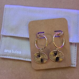 Ana Luisa Michelle Gold Earrings